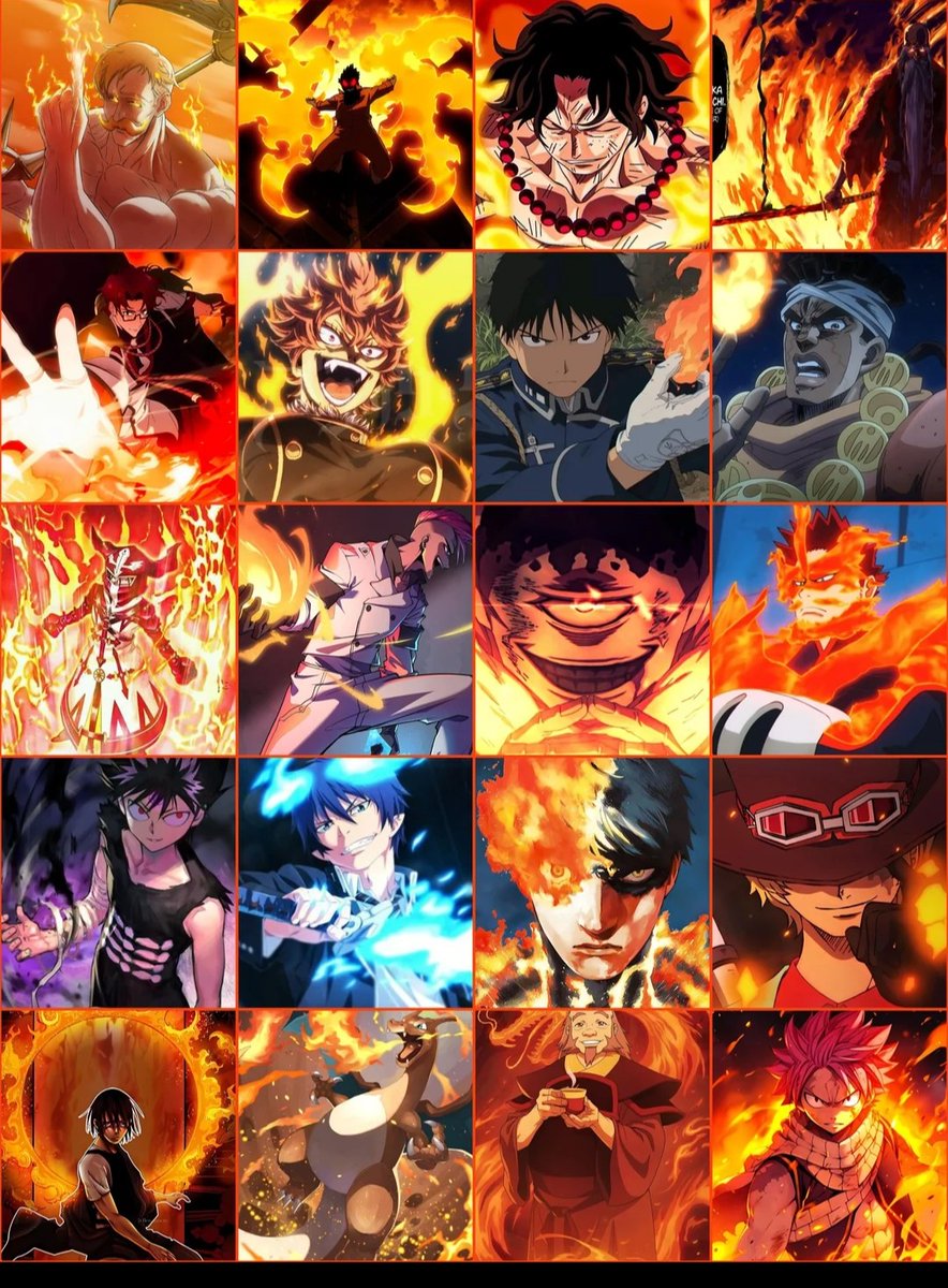 Who's your favourite flame user in all of  anime?