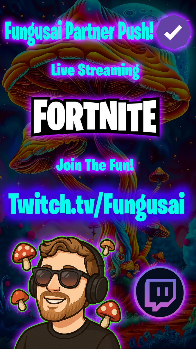 twitch.tv/fungusai &lt;-- #FORTNITE #TWITCH #streamer