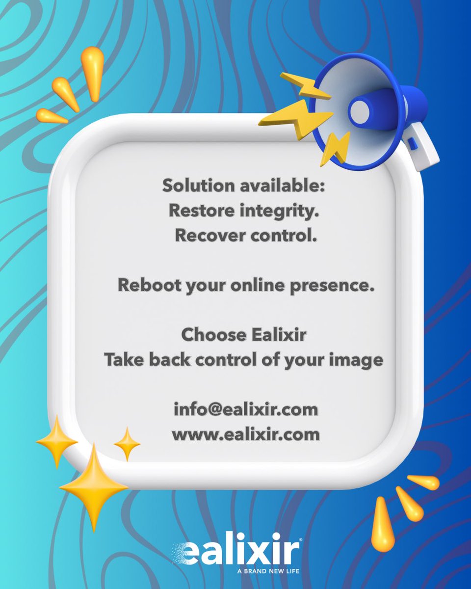 Take back control of your #online image