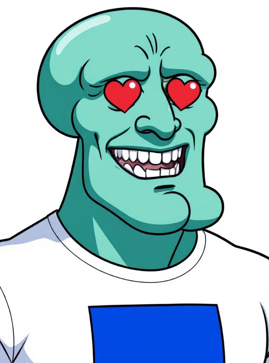 Darksideraiden's tweet photo. and $SQUIDCHAD. 

One’s the king 
One’s the queen 
And the other? The deep-sea degen ready to flip your bags into legends. 

Don’t sleep on the Chad.@Squid_Chad 

#SquidChad #BaseChain #Next100x #MemeCoinSeason #CryptoEssentials

TG: https://t.co/WsZbmBXDFn

Ca: 0x02B43A02E9f5F98f60cDAd3bc61695497fcb1899