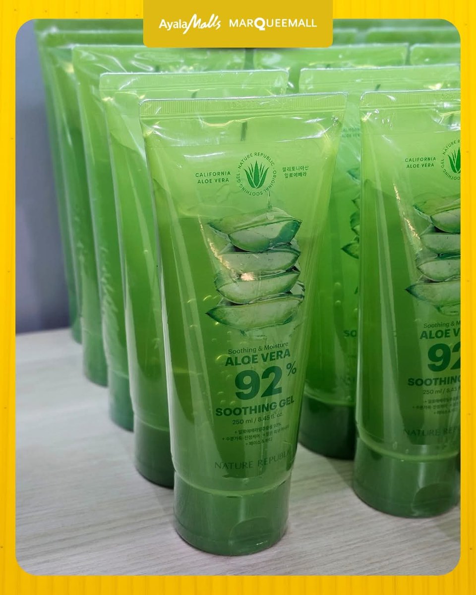 marqueetweets's tweet photo. Protect your skin with Nature Republic while you explore the world ☀️ Stroll through the bustling streets of Hong Kong or Singapore, or soak up the sun in Palawan or Bohol with these must-haves. 🏖️🌍

📍 Nature Republic, Level 1 https://t.co/CPd3LWO79k