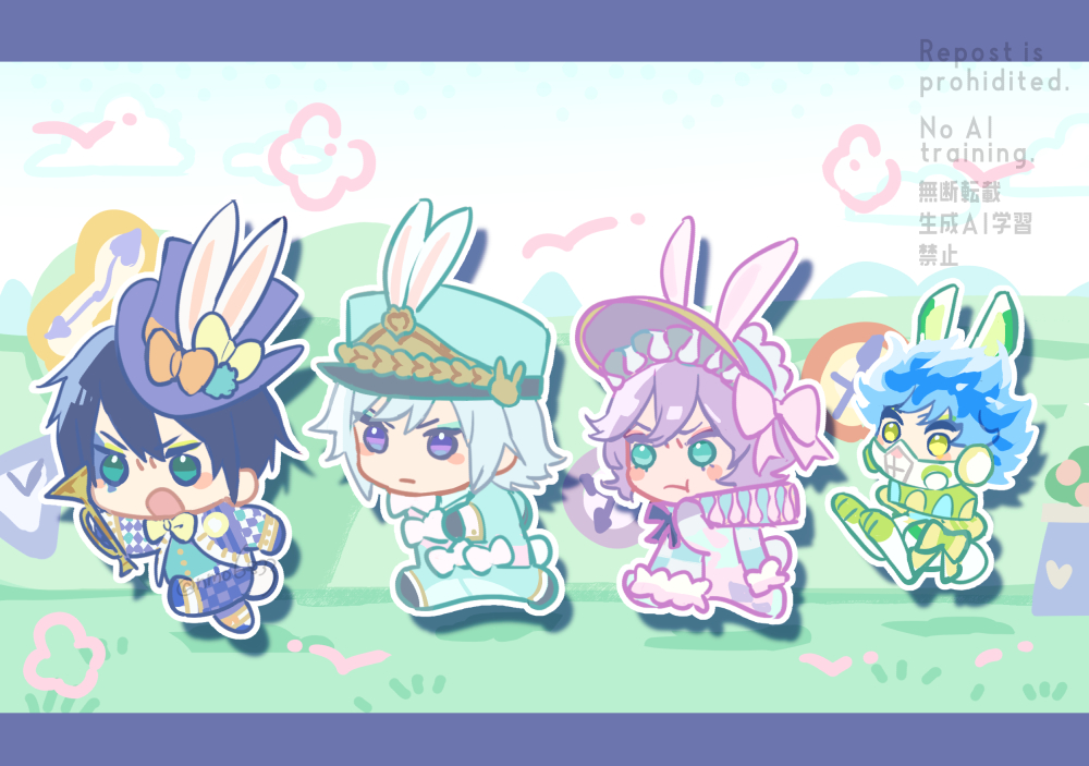 nmo6833's tweet photo. 🐰フェス楽しみ〜〜（修正再掲）
復刻も走り抜け！！ https://t.co/ujIKdES7Oe
