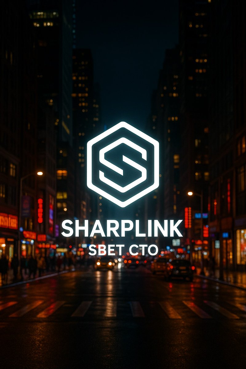 SharpLink (SBET) Commentary (@sharplinketh) on Twitter photo Hey #Ethereum Legends,
You will publish the announcement about the name change today or tomorrow. <a href="/SharpLinkGaming/">SharpLink (SBET)</a>
We are ready. Hey #Ethereum Legends,
You will publish the announcement about the name change today or tomorrow. <a href="/SharpLinkGaming/">SharpLink (SBET)</a>
We are ready.