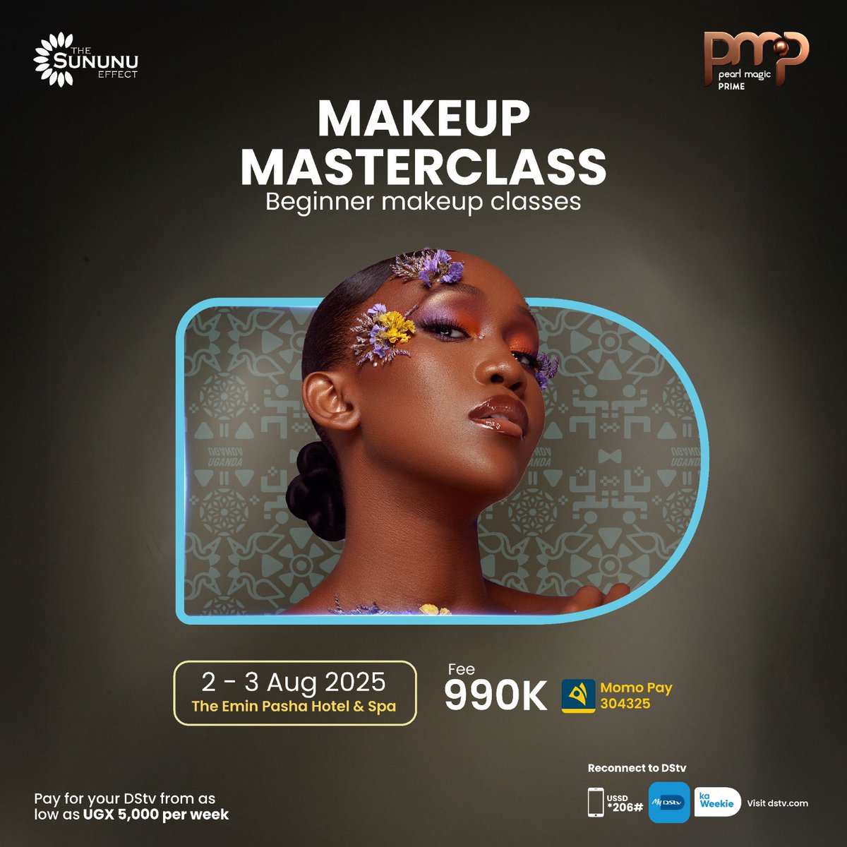 PearlMagicPrime's tweet image. 💄 MASTERCLASS ALERT!
Ready to elevate your makeup game to pro level? The #SununuEffectMasterclass is your golden chance to learn the secrets behind some of the most stunning looks on #PearlMagicPrime! 

 #MakeupMasterclass @GOtvUganda #LevelUpYourLook