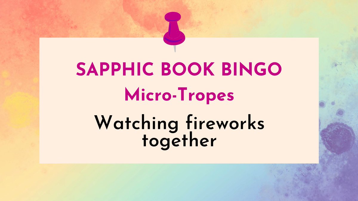 Jae ๐ณ๏ธโ๐ (@jaefiction) on Twitter photo Itโs time for another Micro-Trope category of the Sapphic Book Bingo! 
This week's square features 15 sapphic books in which the characters watch fireworks together.
Check out the 15 recommended books on my blog: 
jae-fiction.com/watching-firewโฆ
#sapphicbooks Itโs time for another Micro-Trope category of the Sapphic Book Bingo! 
This week's square features 15 sapphic books in which the characters watch fireworks together.
Check out the 15 recommended books on my blog: 
jae-fiction.com/watching-firewโฆ
#sapphicbooks