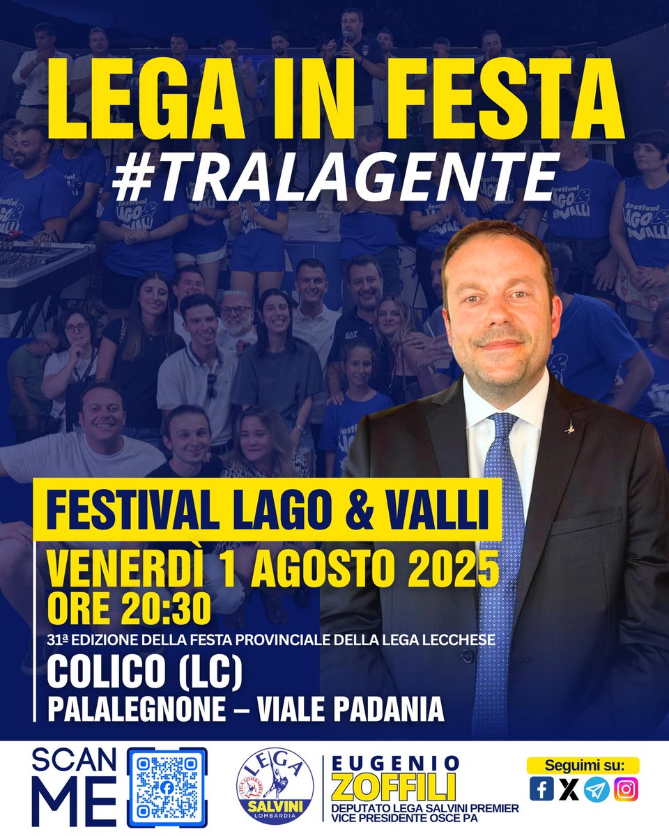 eugenio_zoffili's tweet image. Ci vediamo venerdì sera a COLICO!
Sempre #tralagente 😊

#colico #lecco