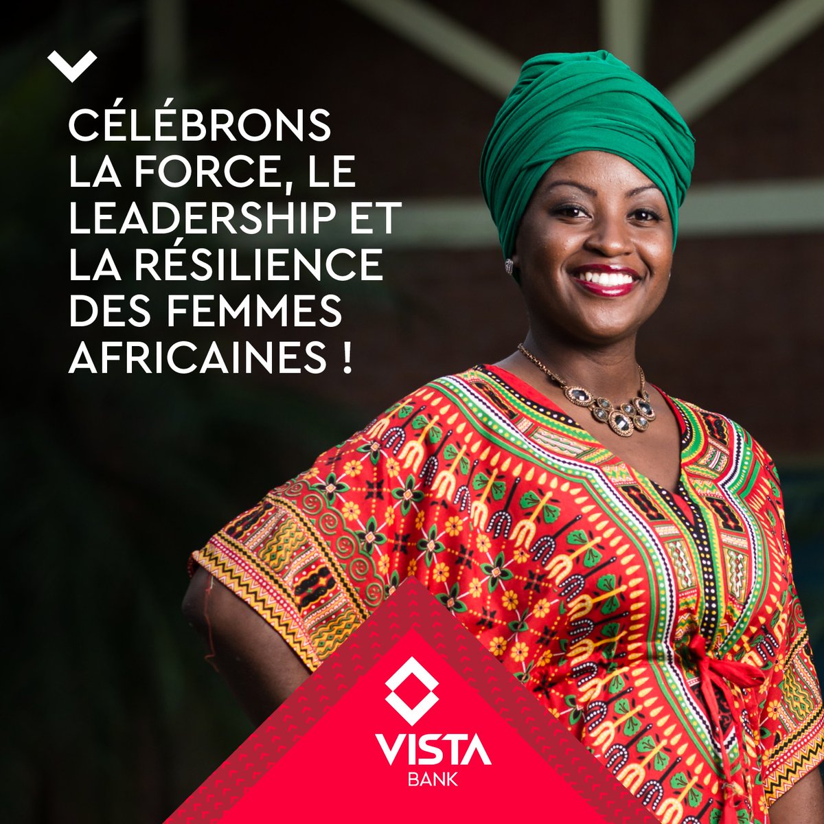 En ce 31 juillet, Vista Bank Guinée rend hommage aux femmes africaines qui façonnent l’avenir du continent. Résilience, ambition, leadership : vous êtes l’élan de notre avenir. Bonne Journée de la Femme Africaine 🌍#AfricanWomensDay