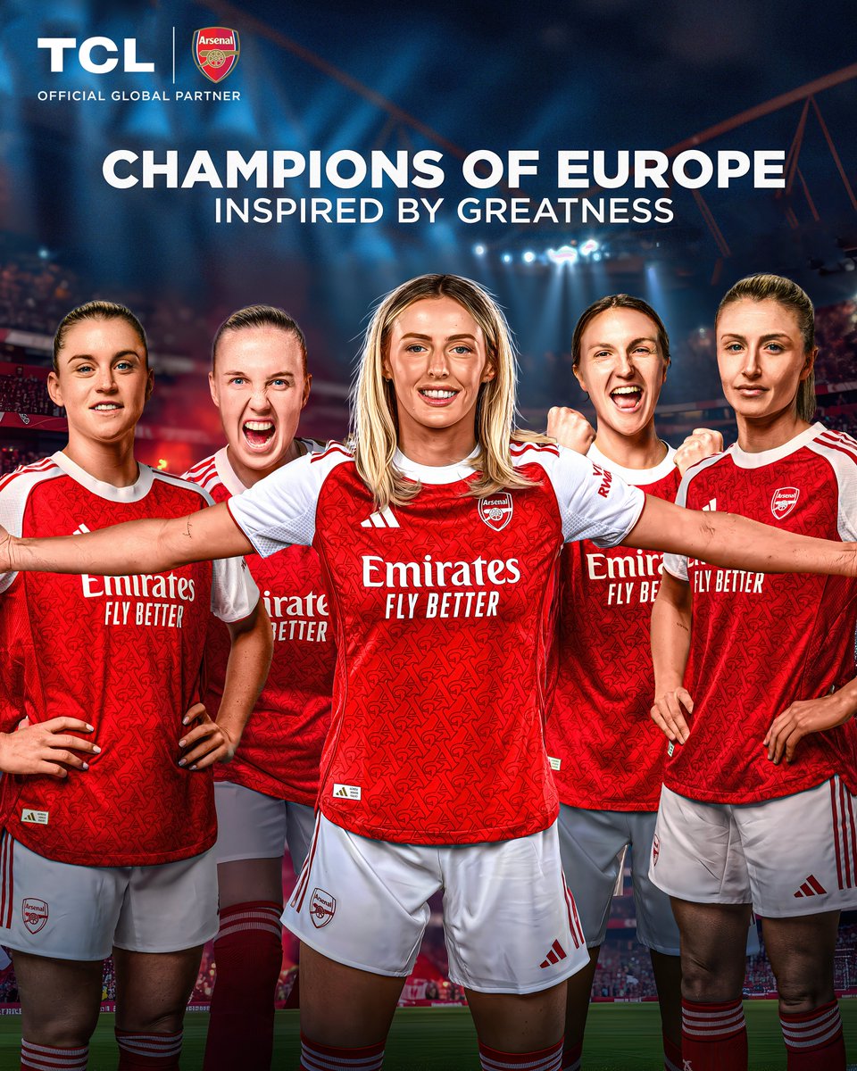 Unforgettable Victory.

As proud global partners of Arsenal, we extend our congratulations to the Arsenal champions who played a key role in leading England to a historic UEFA Women’s EURO 2025 win.

Your passion, power, and perseverance made history.