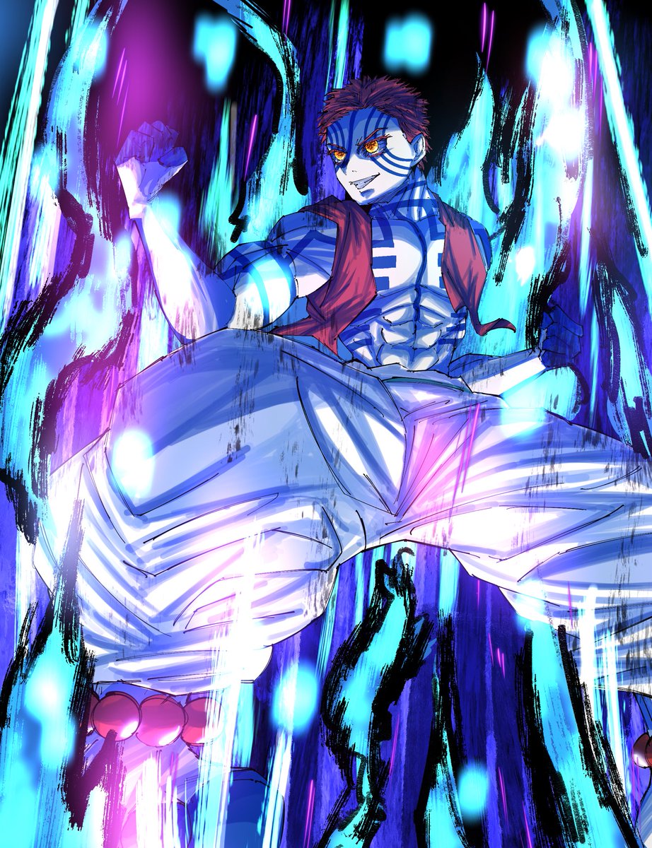 #今月描いた絵を晒そう
狂ったもの一枚 
