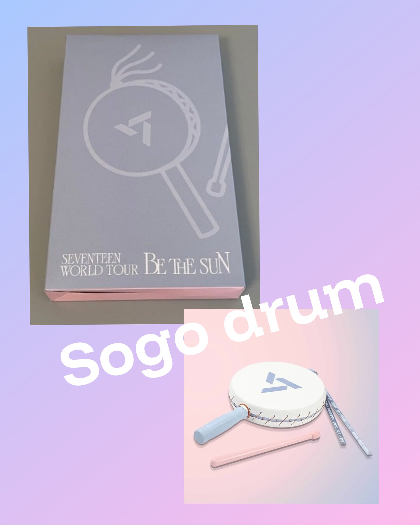 SEVENTEEN - SEVENTEEN  ソゴ　SOGO(SMALL DRUM) SEVENTEEN BE THE SUN Sogo (Small Drum) Ver. 2 – KPOP2U_Unnie