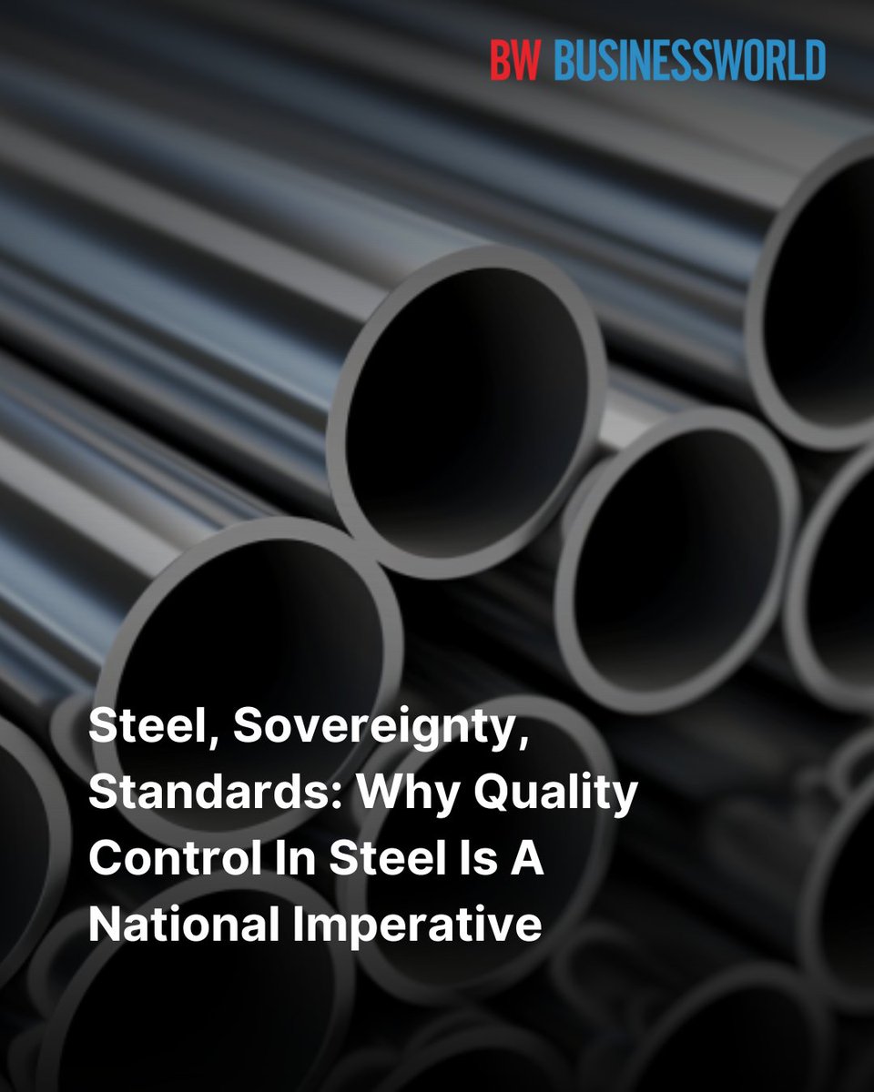BWBusinessworld's tweet image. The QCO is more than a compliance tool; India pledges to uphold safety, reliability and world-class standards, writes Aruna Sharma

Read More: ow.ly/ULo950WxNbV

#QualityControl #SafetyRegulations #ComplianceStandards
