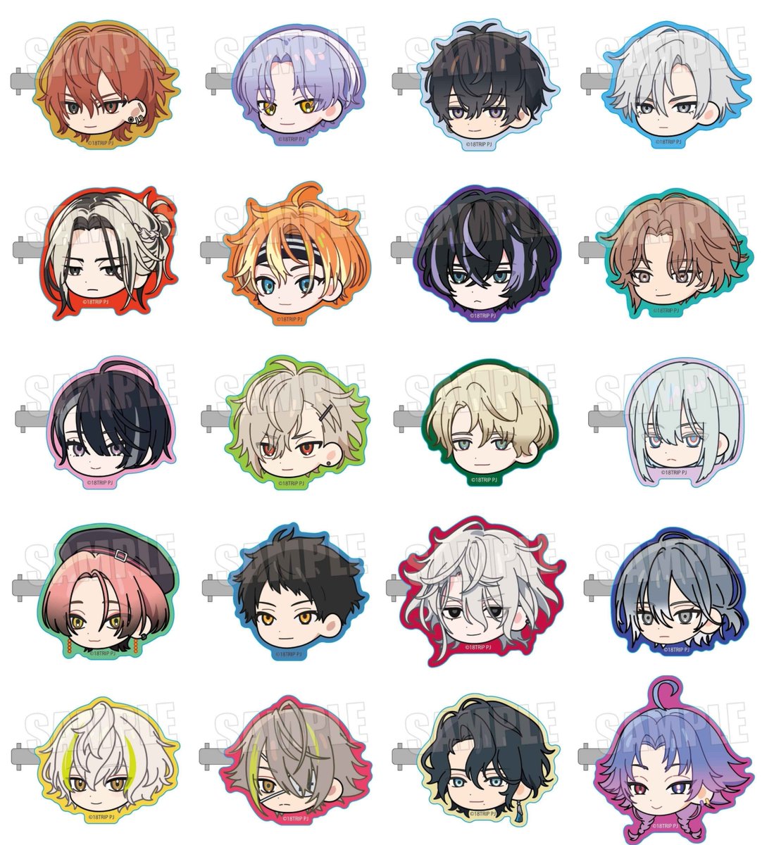 エイトリ 西園 練牙 アクスタ 缶バッジ アクキー カード ちびぐるみ