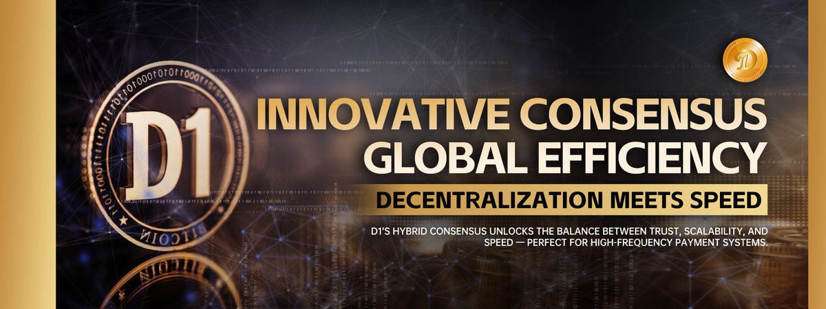 d_one_pay's tweet image. 🧠 D1’s advanced consensus engine:
⚡ Lightning-fast &amp;amp; scalable
⛓ Fully decentralized
📈 Built for high-frequency payment scenarios

⏱ Real-time settlement. Institutional-grade performance.

#HighPerformanceBlockchain #ConsensusMechanism #CryptoPayments