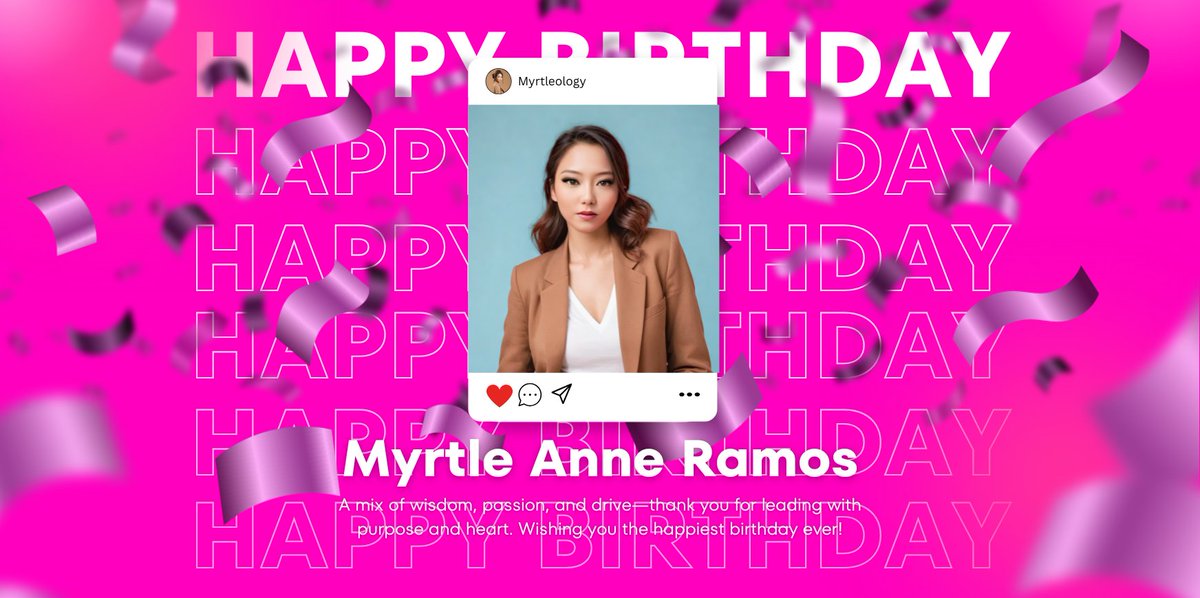 Today, we’re celebrating someone truly inspiring—<a href="/myrtleology/">Myrtle Anne 🇵🇭🇸🇬</a>. 🌟

She leads with heart, works with purpose, and continues to make a difference in everything she does. Myrtle shows us that real leadership isn’t just about the role, but about lifting others, staying true to