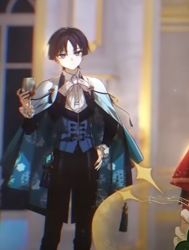 DailyWanderers's tweet photo. I feel like we didn't talk about this scara enough... he is so handsome and cute with his suit https://t.co/wEH18TrkpJ