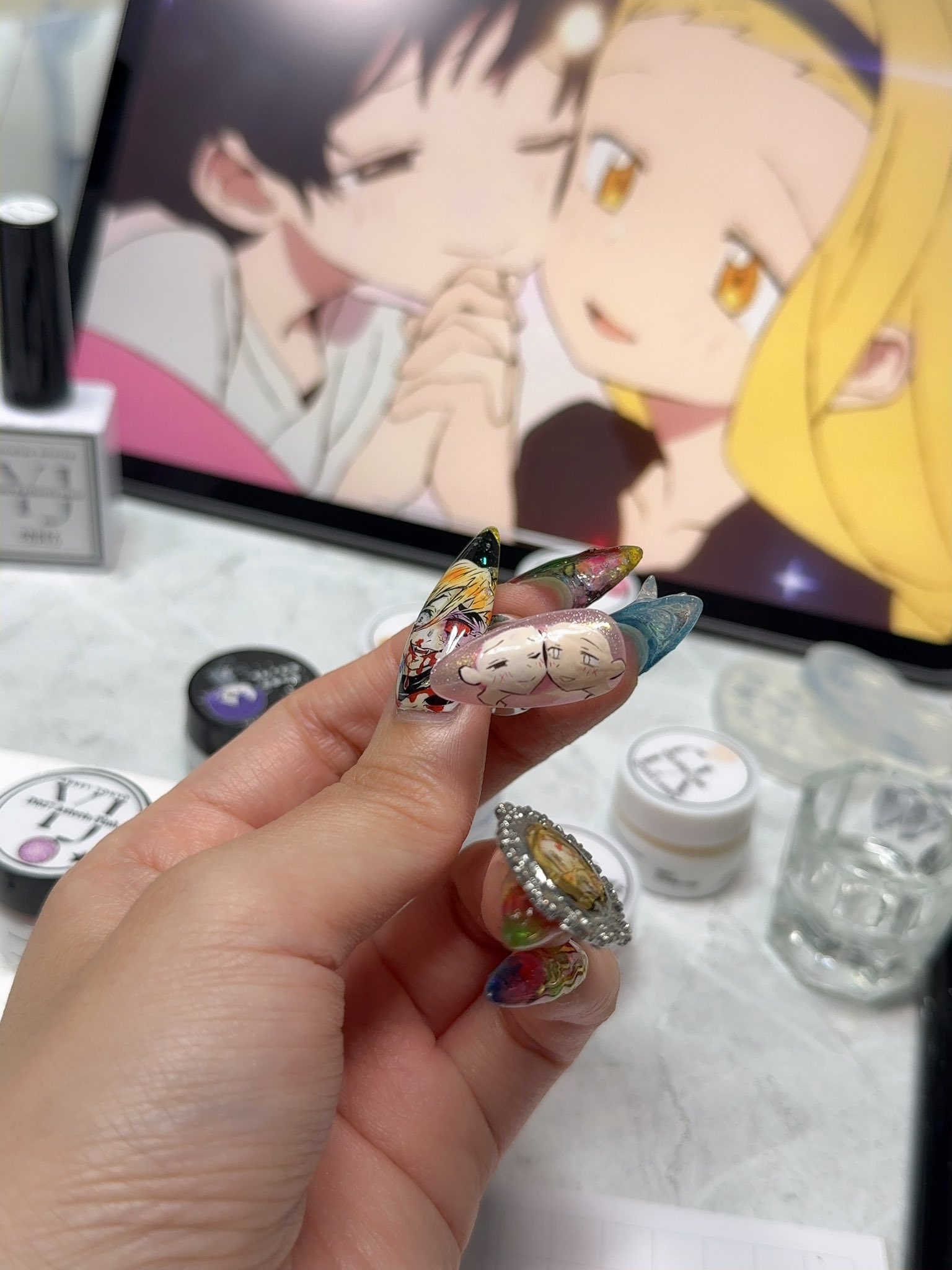 ネイルアート用品(筆など) RUI スカルプ10本アート ¥10000🫧 #nail #ネイル #ジェルネイル