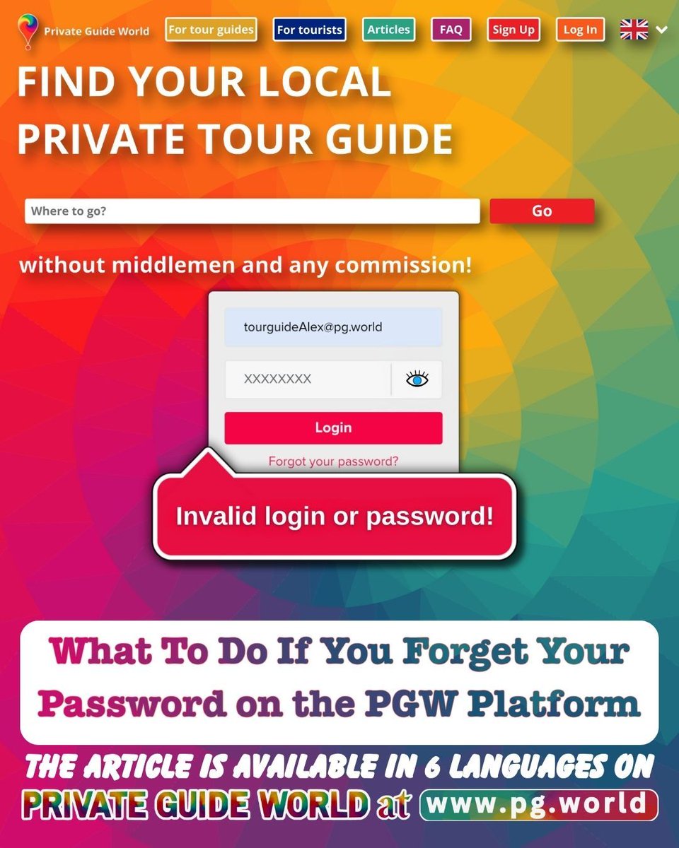 wwwpgworld's tweet image. Need help getting back into your PGW account? Or looking for other feature clarifications and comments?
Plus, don&apos;t miss our **Tips for Tour Guides** and complete video walkthroughs in our App Tutorial playlist on our YouTube channel (youtube.com/playlist?list=…).
#TourGuideTips