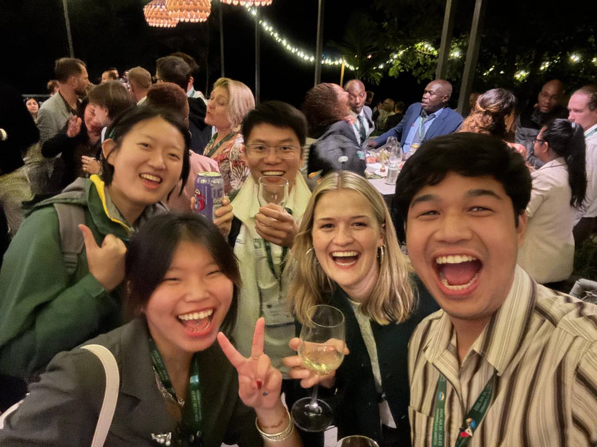 Our youth representative has been really enjoying the time during #cop15zimbabwe 😃, and she told us she's started to miss the good days together as the #WetlandsCOP15 draws to a close. 🥰

<a href="/RamsarConv/">Convention on Wetlands</a> <a href="/MumbaMusondam/">Dr. Musonda Xoliswa Mumba</a>  <a href="/edmnangagwa/">President of Zimbabwe</a> <a href="/wetlandscop15/">Wetlands COP15 Victoria Falls ZW</a> <a href="/MinOECW/">Ministry of Environment, Climate and Wildlife</a> <a href="/IUCN/">IUCN</a>