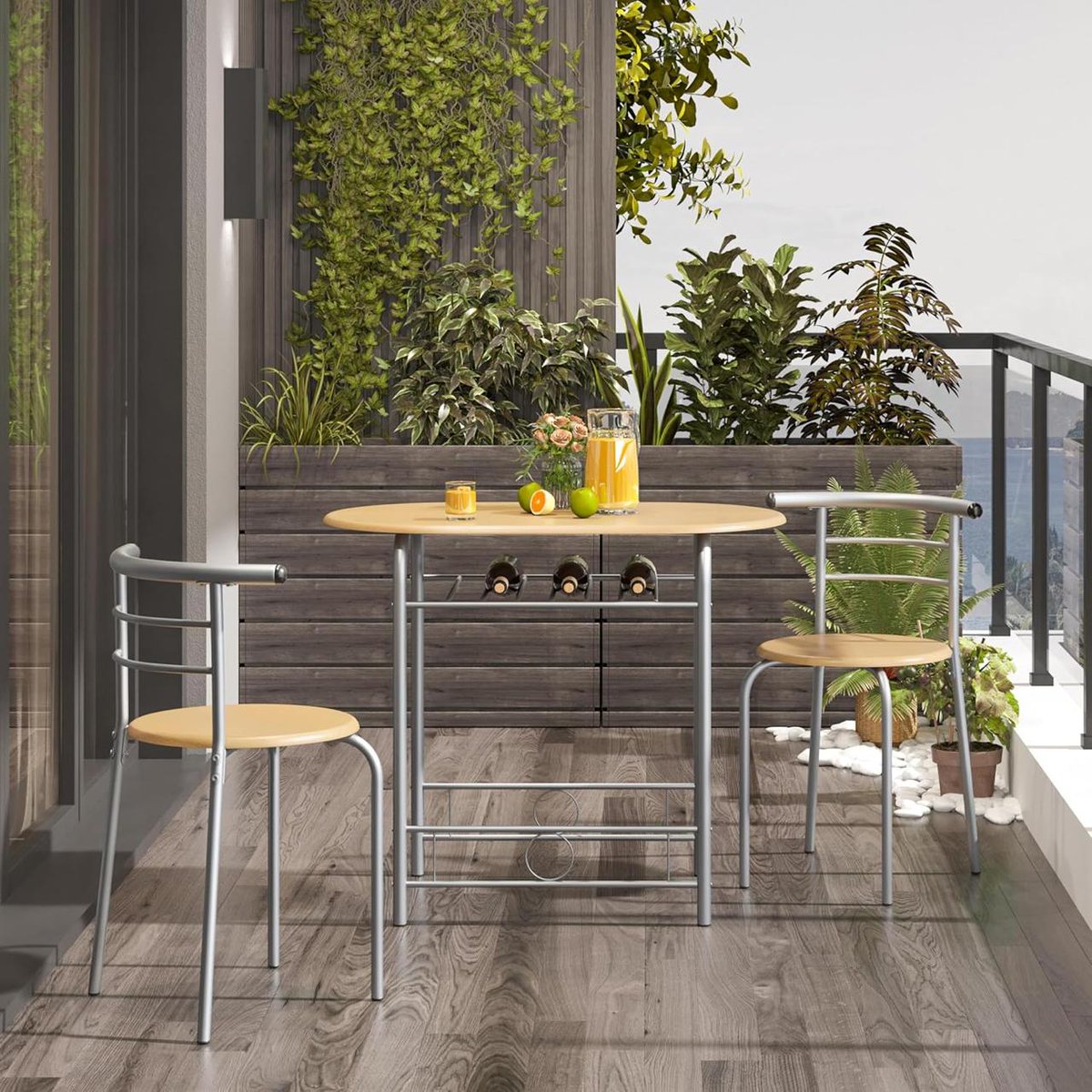 hogarsabio_es's tweet photo. ✨Descubre el set de comedor Yaheetech: mesa 80×53 cm + 2 sillas natural‑plata, con estante vino y acabado space‑saving🌿
😍Perfecto para cocinas pequeñas o estudio💫
🥰Más info en el blog 👉 https://t.co/R5qklcAA6a
#comedorpequeño #decorhogar #Yaheetech https://t.co/P3AYOk6Y4Z