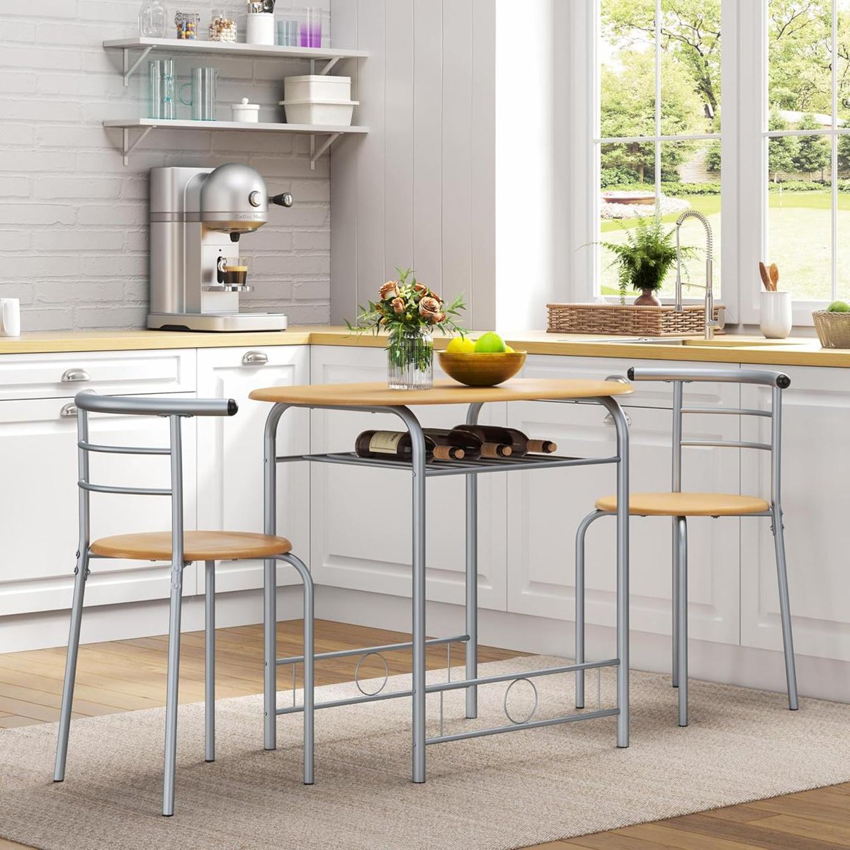 hogarsabio_es's tweet photo. ✨Descubre el set de comedor Yaheetech: mesa 80×53 cm + 2 sillas natural‑plata, con estante vino y acabado space‑saving🌿
😍Perfecto para cocinas pequeñas o estudio💫
🥰Más info en el blog 👉 https://t.co/R5qklcAA6a
#comedorpequeño #decorhogar #Yaheetech https://t.co/P3AYOk6Y4Z