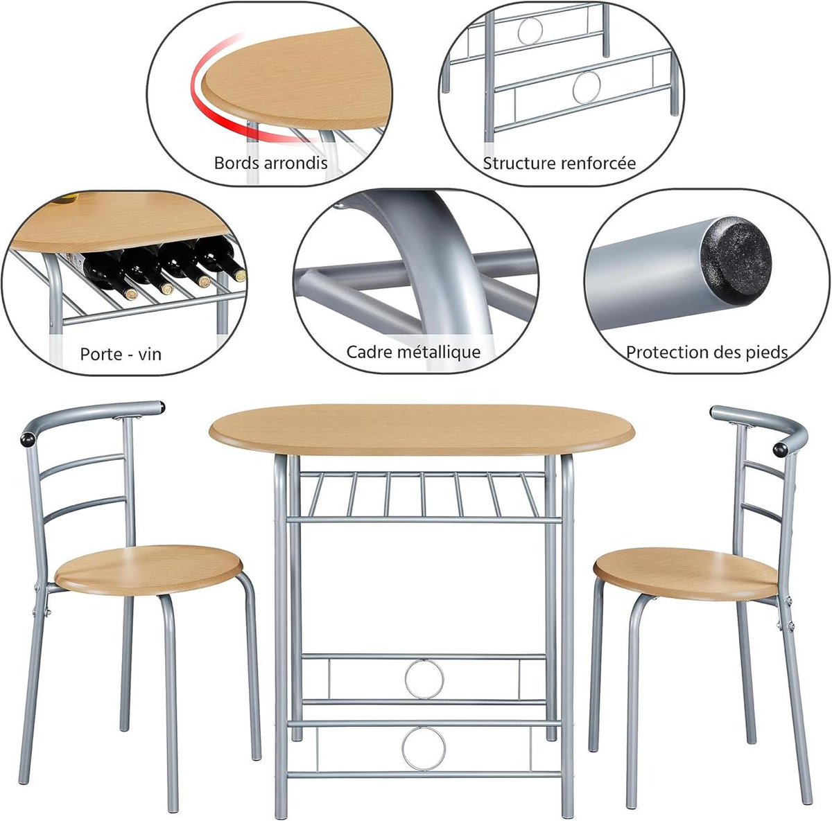 hogarsabio_es's tweet photo. ✨Descubre el set de comedor Yaheetech: mesa 80×53 cm + 2 sillas natural‑plata, con estante vino y acabado space‑saving🌿
😍Perfecto para cocinas pequeñas o estudio💫
🥰Más info en el blog 👉 https://t.co/R5qklcAA6a
#comedorpequeño #decorhogar #Yaheetech https://t.co/P3AYOk6Y4Z