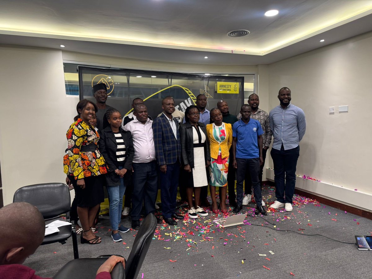 tunza_safeguard's tweet photo. Honoured to represent @TunzaSafeguard as judges at @AmnestyKenya’s Digital Rights Essay Competition! These brilliant kids reimagined The Internet We Want and we’re here for it. 🔐 Safer, kinder digital spaces for all. That’s what we work for every day.#OnlineSafety #DigitalRight https://t.co/kT4Qs3Ghoh