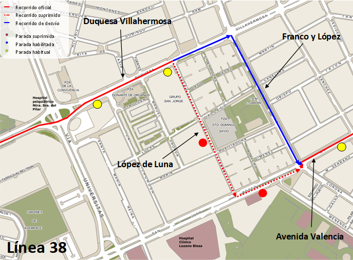 Transporte urbano de Zaragoza (@buszaragoza) on Twitter photo 🦺ATENCIÓN MAÑANA. Asfaltado que afectará al #busurbano de <a href="/zaragoza_es/">AyuntamientoZaragoza</a>
🚧 C/ Lucas Gallego con López de Luna
📆 1 -6 agosto
🚫🚏López de Luna 13
🚫🚏San Juan Bosco 7
🚌L38
📲+Info: zaragoza.avanzagrupo.com/corte-c-lopez-… 🦺ATENCIÓN MAÑANA. Asfaltado que afectará al #busurbano de <a href="/zaragoza_es/">AyuntamientoZaragoza</a>
🚧 C/ Lucas Gallego con López de Luna
📆 1 -6 agosto
🚫🚏López de Luna 13
🚫🚏San Juan Bosco 7
🚌L38
📲+Info: zaragoza.avanzagrupo.com/corte-c-lopez-…