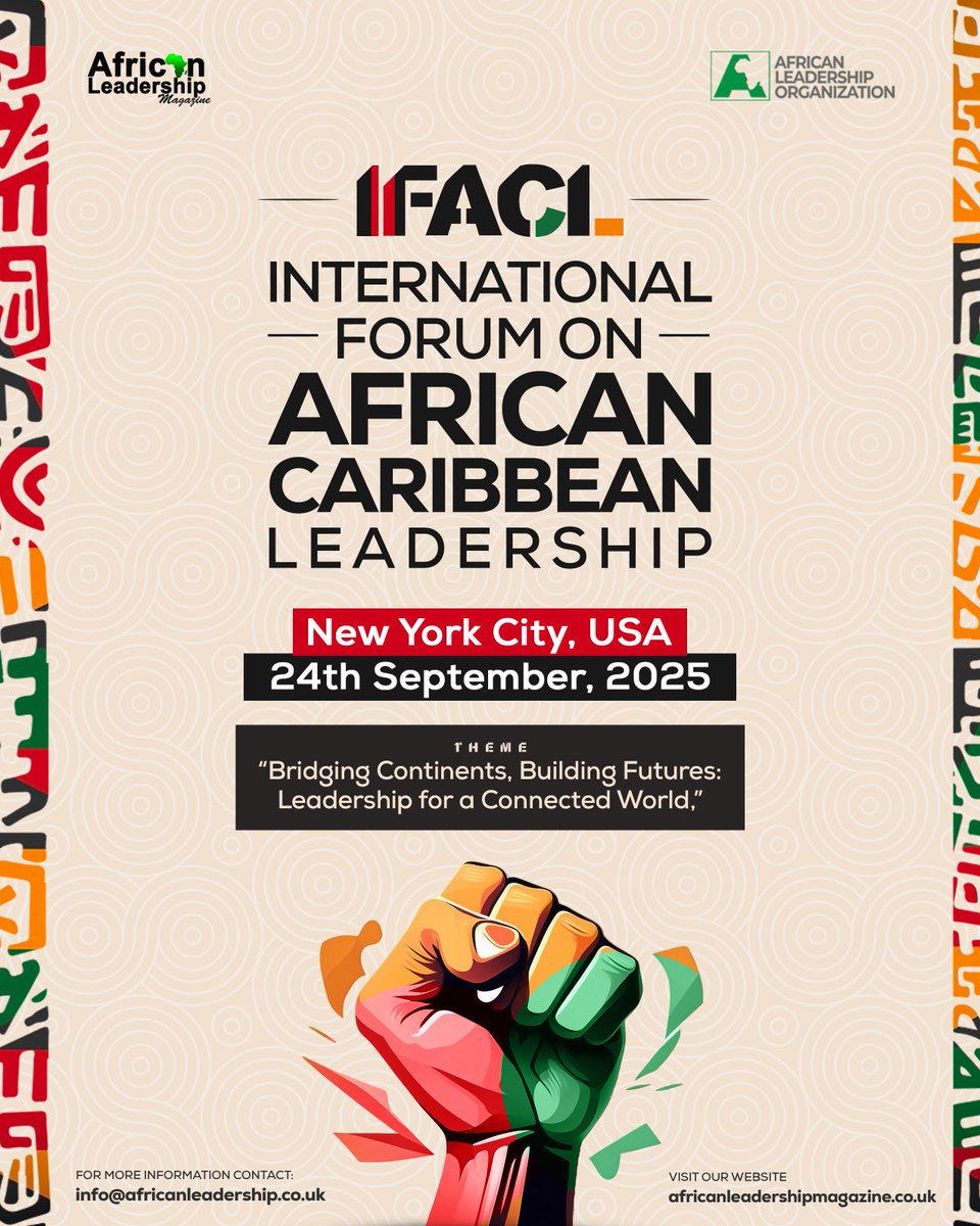 Reclaiming Unity, Redefining Progress: Africa &amp; the Caribbean Rise Together at IFACL 2025 

For generations, Africa and the Caribbean have walked parallel paths—rich in culture, yet often marked by common struggles. From the legacies of colonialism to persistent issues in