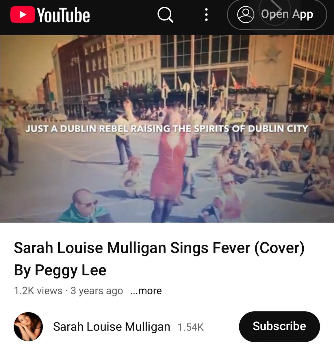 sarahlmull82's tweet photo. Just a #DublinRebel raising the🇮🇪 #Spirits on #OConnell in times of #Tyranny I didn’t LEAVE✈️ I👊🏻Back Timecode 3:08
Compare my vid 2 this vid & see how #Ireland has CHANGED😥
#Irish should B #DANCING on the streets https://t.co/OJHQ4H7RqT
Now its this
https://t.co/w7Ty8j6qPu https://t.co/5oivAWPERl