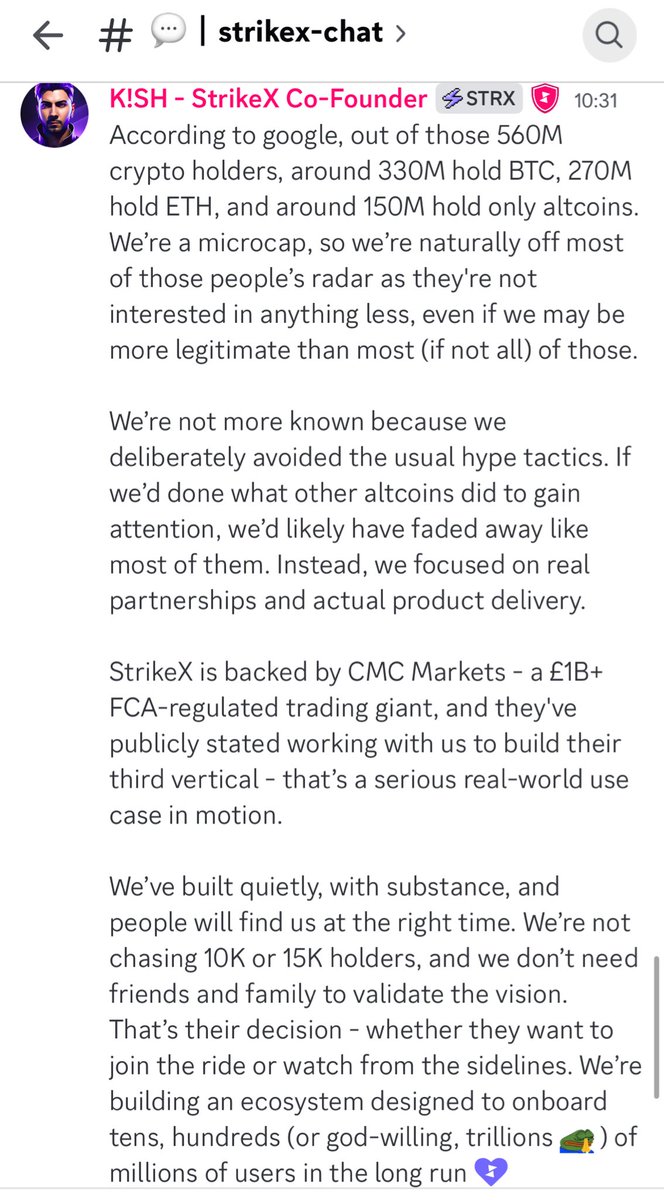 al_strx's tweet photo. hell yeah ⚡️ $STRX @TradeStrikeBVI https://t.co/8cFRFFzX2b