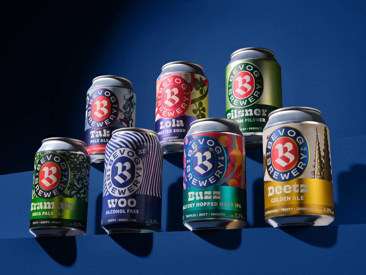 packagings's tweet image. Bevog Craft Brewery’s #rebrand by Trampolin introduces a cohesive and expressive #designsystem that revitalizes its shelf presence without losing its quirky soul.
packagingoftheworld.com/2025/07/bevog-…