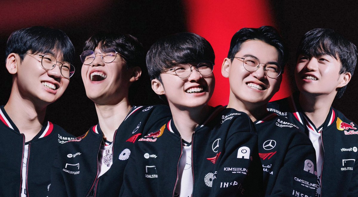 Smile ❤️ #T1 #Doran #Oner #Faker #Gumayusi #Keria