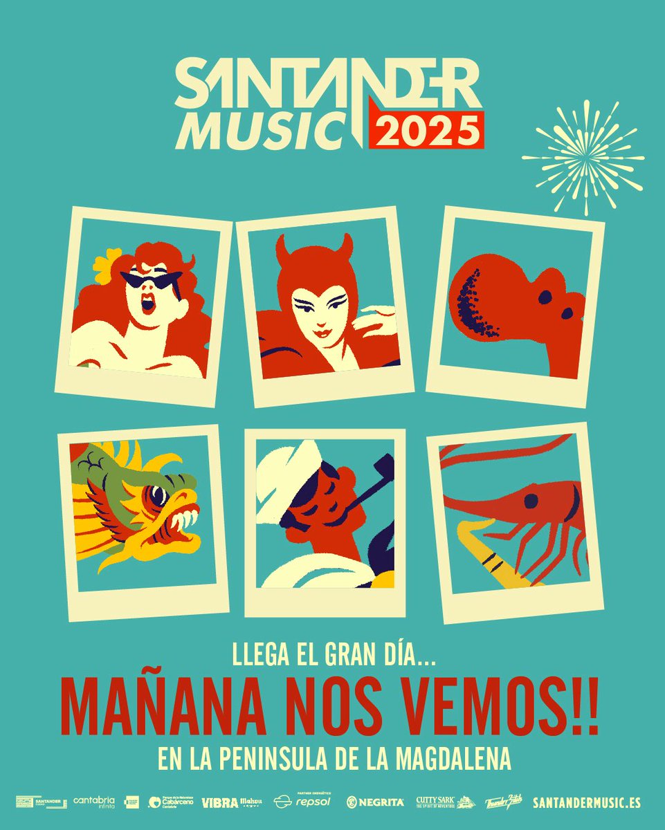 Santander Music (@santandermusic) on Twitter photo ¡Mañana arranca Santander Music 2025! 🔥
Nos vemos en la Península de la Magdalena para dos días de música, mar y momentos que no se olvidan 🌊🎶
¿Lo tienes todo listo? ¡Va a ser épico! 💥
#SantanderMusic2025
<a href="/cant_infinita/">Cantabria Infinita</a> <a href="/TurismoSDR/">Turismo Santander</a> <a href="/CLebaniego/">Camino Lebaniego</a> <a href="/SDRCreativa/">Santander Creativa</a> ¡Mañana arranca Santander Music 2025! 🔥
Nos vemos en la Península de la Magdalena para dos días de música, mar y momentos que no se olvidan 🌊🎶
¿Lo tienes todo listo? ¡Va a ser épico! 💥
#SantanderMusic2025
<a href="/cant_infinita/">Cantabria Infinita</a> <a href="/TurismoSDR/">Turismo Santander</a> <a href="/CLebaniego/">Camino Lebaniego</a> <a href="/SDRCreativa/">Santander Creativa</a>
