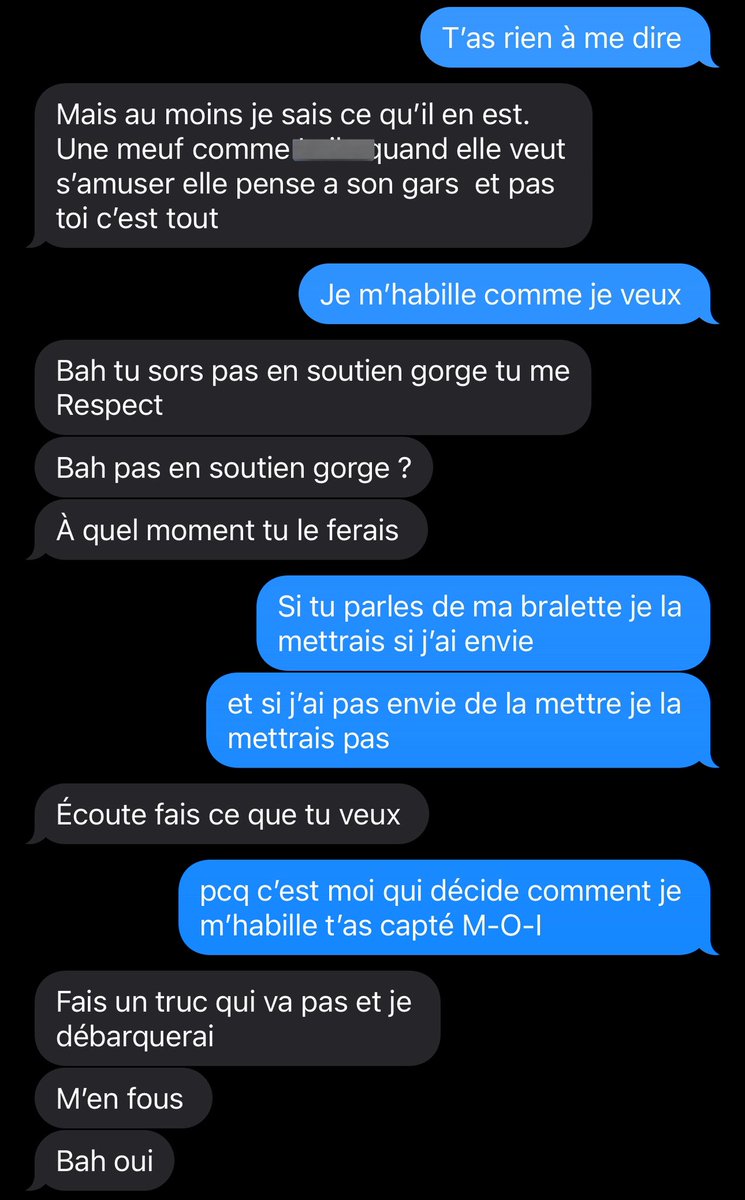 nonouillee's tweet photo. énième dinguerie (contexte: je voulais sortir avec mes copines pour la fête de la musique et il s’est vexé que je ne veuille pas y’aller avec lui 🤡) https://t.co/aYd8RRvCGx