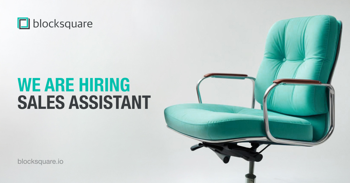 We’re hiring! Looking for a Sales Assistant to join the Blocksquare team.
Remote position, Europe timezone. Perfect for someone interested in Web3, RWA, and PropTech.

Check it out: loom.ly/D_W8Tsk

#Hiring #RWA #RealEstate