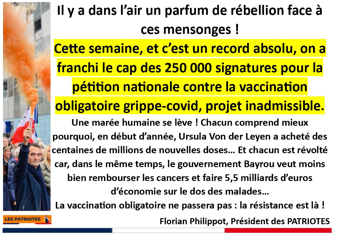 En France 🇫🇷, contre les Davos' collabos,
Le Chef de la Résistance, c'est #Philippot✊