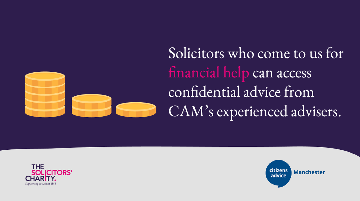 Through our partnership with Citizens Advice Manchester, solicitors facing financial difficulty get tailored, expert advice when it matters most: thesolicitorscharity.org/article/citize…