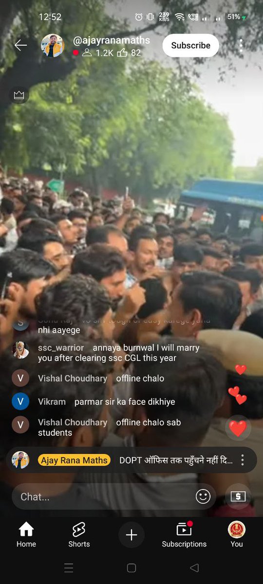 लाठी-गिरफ्तारी से न शिक्षा रुकेगी, न संघर्ष थमेगा।

ये आवाज़ अब हर छात्र की है।✊
<a href="/ArvindKejriwal/">Arvind Kejriwal</a> <a href="/JSTomarAAP/">Jitender Singh Tomar</a> <a href="/AAPRaniAgrawal/">Rani Agrawal</a> <a href="/AAPMPOfficial/">AAP Madhya Pradesh</a>
#SSCVendorFailure #SSCMisManagement #sscreform #SSC_System_Sudharo