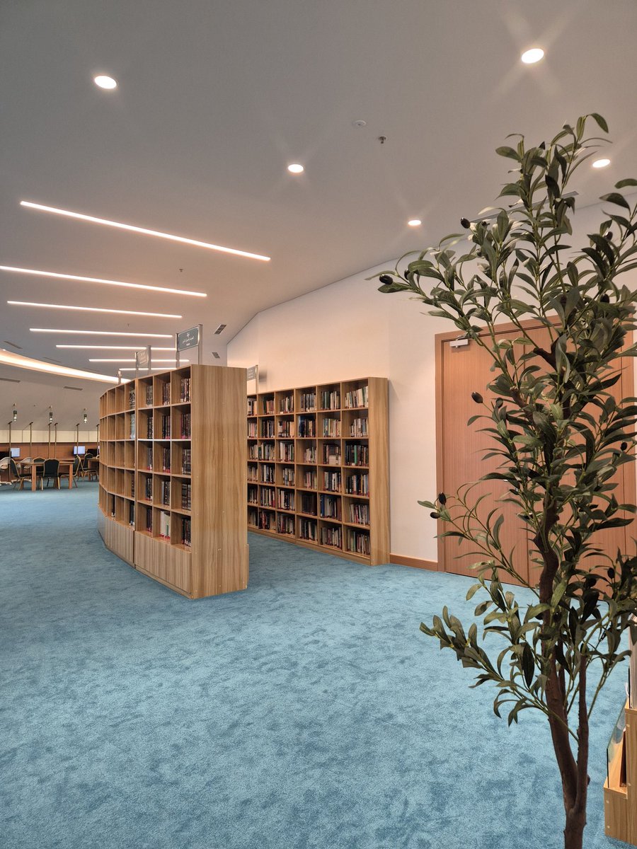 AnaraNaeem's tweet image. Islamic Library 
Salman mosque 
&quot; Books are Friends &quot;.