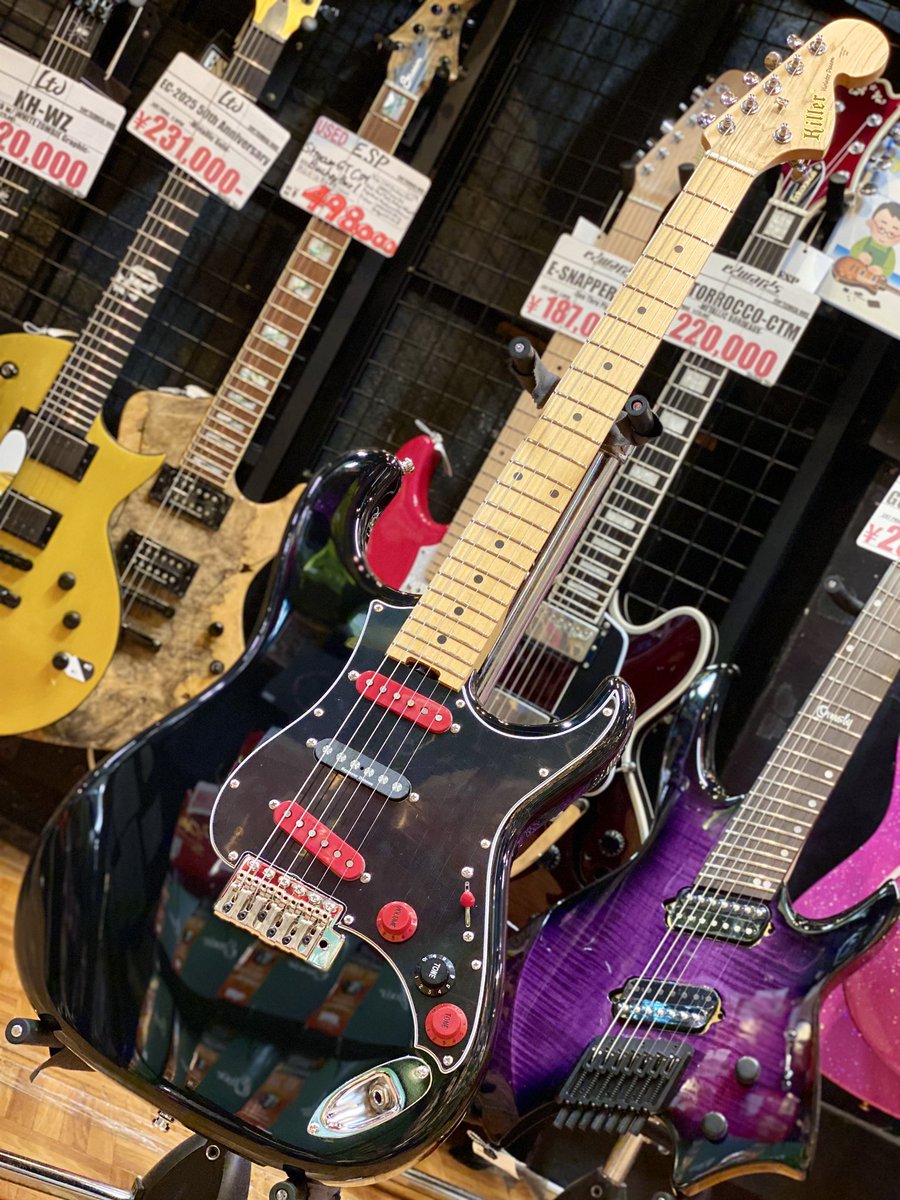 入荷速報] Killer KG-Violator Deacon Akira Takasaki custom 3S 高崎