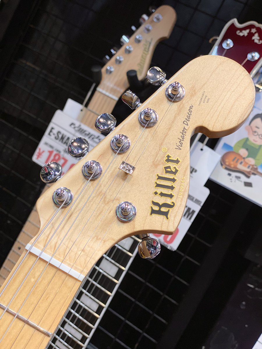 入荷速報] Killer KG-Violator Deacon Akira Takasaki custom 3S 高崎