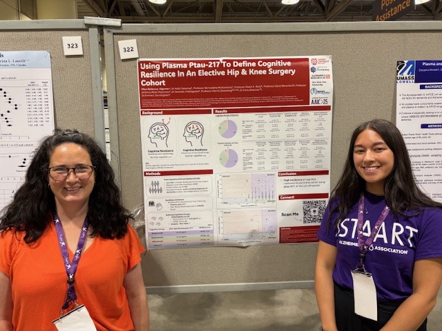 Great to see Dr Emma Cunningham and Rebecca Egerton presenting analyses from their PODB cohort at the 𝐀𝐥𝐳𝐡𝐞𝐢𝐦𝐞𝐫’𝐬 𝐀𝐬𝐬𝐨𝐜𝐢𝐚𝐭𝐢𝐨𝐧 𝐈𝐧𝐭𝐞𝐫𝐧𝐚𝐭𝐢𝐨𝐧𝐚𝐥 𝐜𝐨𝐧𝐟𝐞𝐫𝐞𝐧𝐜𝐞 in Toronto this week.