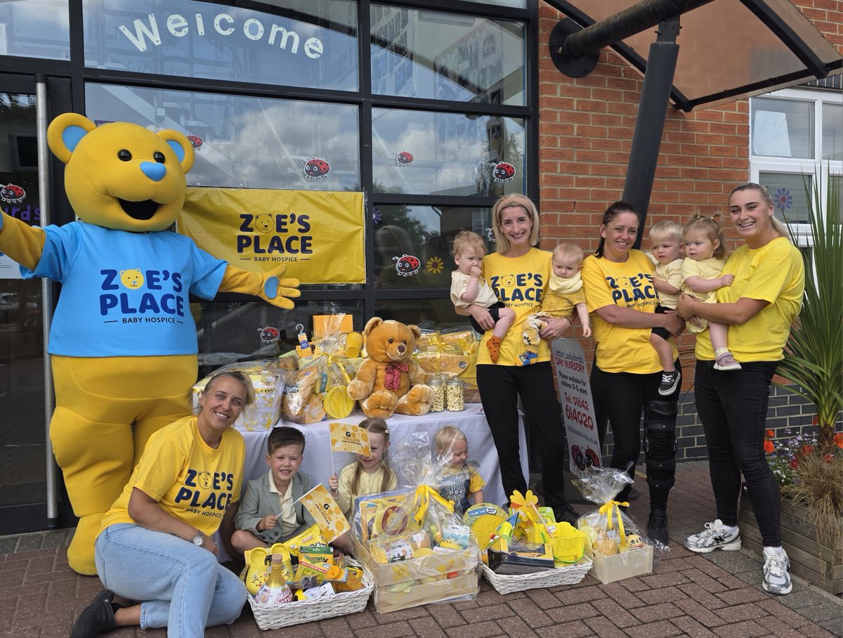 Little Ladybirds Day Nursery in Stockton held a yellow day recently in aid of Zoe's Place in Middlesbrough. A raffle and many other fun competitions helped raise over £400