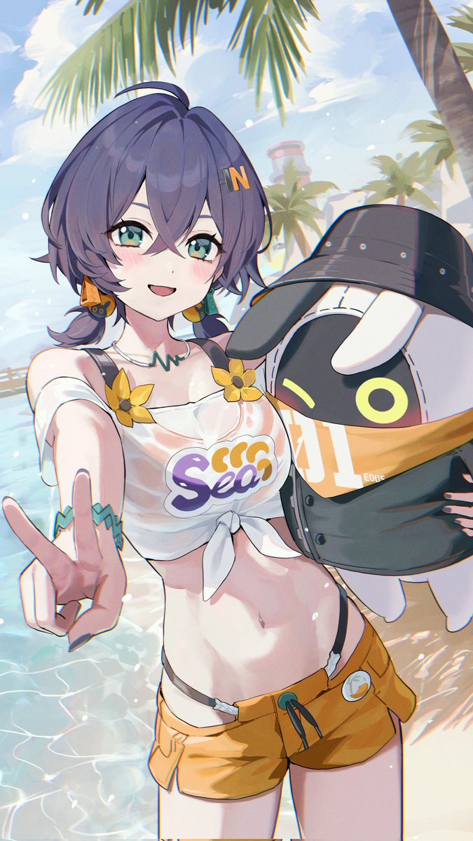 #今月描いた絵を晒そう
来月はゼンゼロもブルアカも描きます！🥰