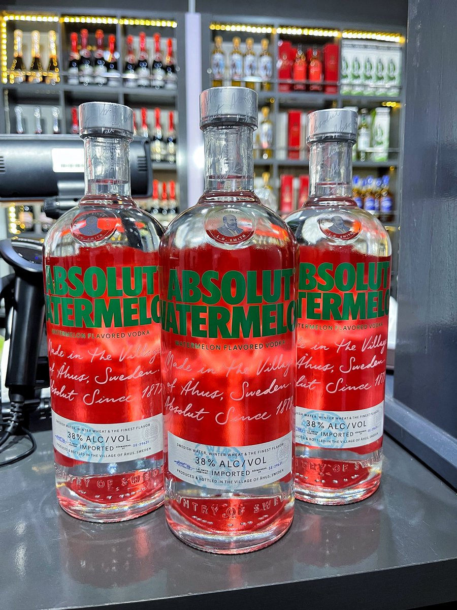 Happy Thirsty Thursday, wine lovers! 🍷 

At TheDesh Wines, we’re all about kicking off your weekend vibes early. This week, we’re spotlighting the fun and fruity Absolut Watermelon Vodka! Its juicy, refreshing taste is perfect for mixing up summery cocktails or sipping chilled