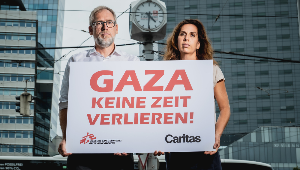 und Ärzte ohne Grenzen warnen: #Gaza vor gefährlichem Kipppunkt - Österreichische Hilfsorganisationen fordern sofortigen Waffenstillstand und umfassende Hilfe über den Landweg - Caritas-Vizepräsident Bodmann: "Gaza steht am Rand des völligen Zusammenbruchs"
