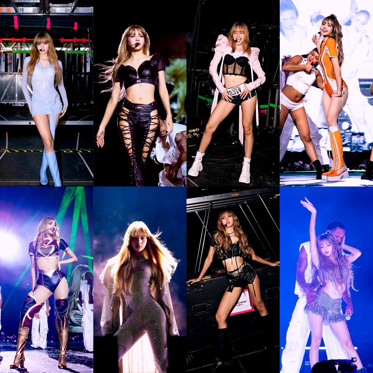 not a single miss in lisa’s solo stage outfits🙌🏼