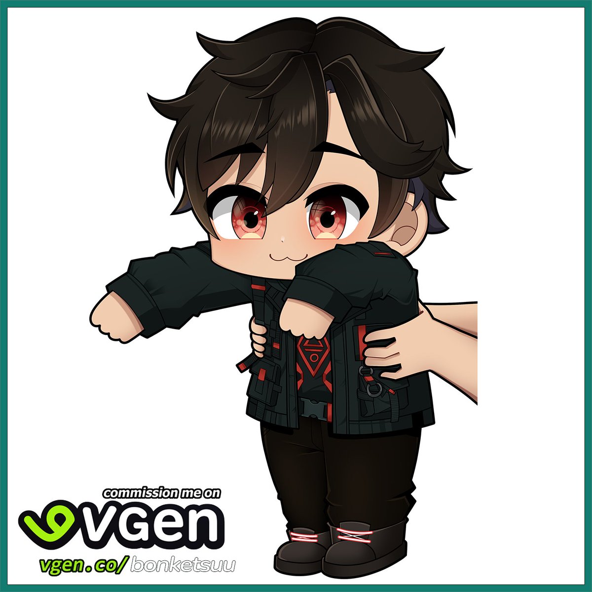 🧡 Commissions from @p_thorne_ ❤  ❤️
Thank you very much for trusting me to work on this project together with you!

 my commission is still available, DM me on my VGEN: vgen.co/Bonketsuu 

#emotes #art #commissions #commissionsopen #ArtistsOnTwitter #VGen #VGenComm #chibi