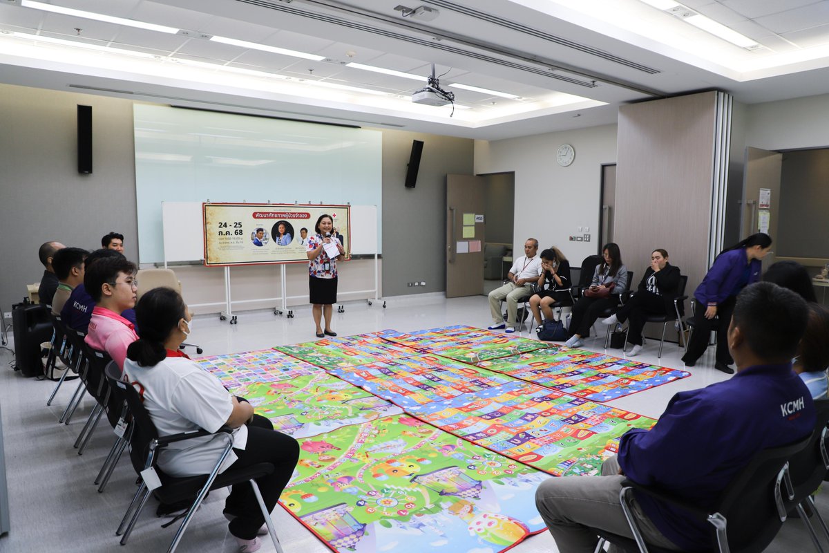 CHAMPS_Center's tweet image. ภาพบรรยากาศการอบรมพัฒนาศักยภาพผู้ป่วยจำลอง
วันที่ 24-25 กรกฎาคม 2568