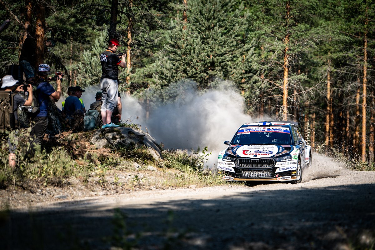 Shakedown at Ruuhimäki done with 2 runs and just checking that everything's working ✅ See you later in Harju 👊 

#WRC #RallyFinland